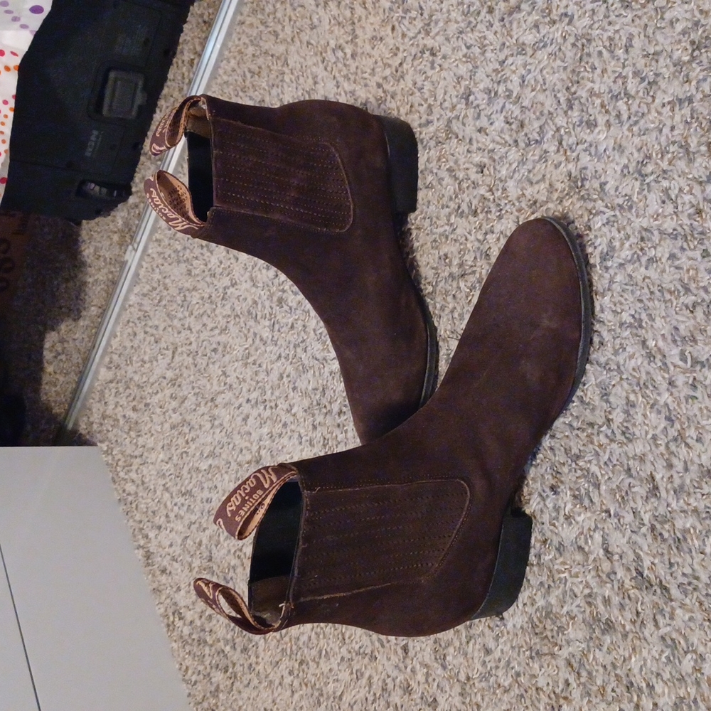 Mexican botines dark brown size 8